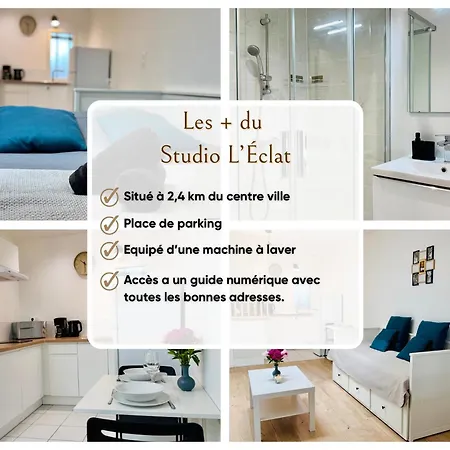 Apartment L'eclat - Parking - Machine A Laver & Wifi